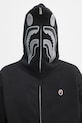 A Bathing Ape cotton sweatshirt One point APE head shark black 1K80115305