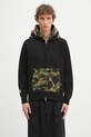 Хлопковая кофта A Bathing Ape 1st camo shark хлопок чёрный 1L30115007