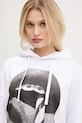 Памучен суичър Fiorucci Mouth Print Relaxed Fit Hoodie U02SPSHO092CJ05WH05