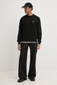 Filling Pieces hanorac de bumbac 74599861861 negru SS25