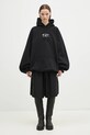 VETEMENTS bluza Oval Logo Cropped Boxy UA66HD600BW