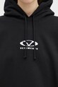 VETEMENTS bluza Oval Logo Cropped Boxy UA66HD600BW