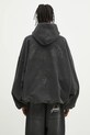 Odzież VETEMENTS bluza Death Metal Cropped Boxy UA66HD620BB szary
