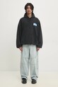 VETEMENTS cotton sweatshirt My Name Sticker Cropped Boxy UA66HD650B
