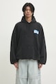 VETEMENTS cotton sweatshirt My Name Sticker Cropped Boxy UA66HD650B black