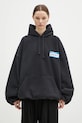 VETEMENTS cotton sweatshirt My Name Sticker Cropped Boxy UA66HD650B
