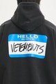 VETEMENTS cotton sweatshirt My Name Sticker Cropped Boxy UA66HD650B