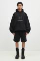 VETEMENTS felpa No Posts Cropped Boxy UA66HD660B nero