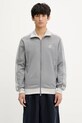 adidas Originals felső Classic Track Top aplikációval szürke JP1226