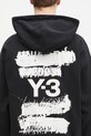 Y-3 sweatshirt Graphic Hoodie black JN4882