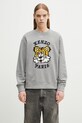 Kenzo bluza bawełniana x Verdy nadruk szary FF58SW2394MF.94