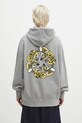 Хлопковая кофта Kenzo x Verdy FF58SW2404MF.94 серый SS25