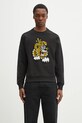 Kenzo bluza bawełniana x Verdy aplikacja czarny FF58SW2764MC.99J