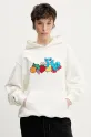 Inbetweeners bluza bawełniana S5TWUAHS032 beżowy SS25