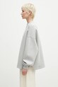 Кофта Fiorucci Neoprene Embroidered Neck Relaxed Fit сірий U02SPSCR188NE01GY01