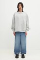 Кофта Fiorucci Neoprene Embroidered Neck Relaxed Fit U02SPSCR188NE01GY01