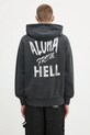Aries bluza bawełniana Faded Aloha From Hell Hoodie nadruk czarny AR2001303