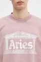 Aries bluza bawełniana Aged Ancient Column Sweat AR2003303