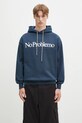 No Problemo bluza bawełniana No Problemo Hoodie nadruk granatowy NP2001203