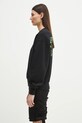 Памучен суичър No Problemo Alien Shall Not Sweatshirt черен NP2000703
