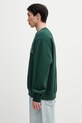 Ρούχα Βαμβακερή μπλούζα Sporty & Rich Ny94 Crewneck ST071606034GR10 πράσινο