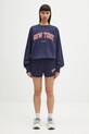 Хлопковая кофта Sporty & Rich New York Ivy Crewneck ST071606304BL106
