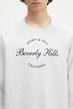 Sporty & Rich bluza Beverly Script Soft ST082626257GY03