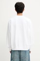 Pamučna dukserica Sporty & Rich Ny 94 ST071622034WH57 bijela