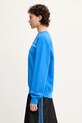 Sporty & Rich bluza bawełniana Health Is Wealth niebieski ST071622300BL67