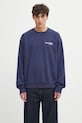 Sporty & Rich bluza bawełniana Play Tennis ST071621425BL106 granatowy