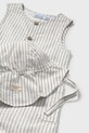 Хлопчик Ромпер і панама для немовлят Mayoral 1643.3B.Baby.PPYA блакитний