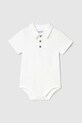 Детское боди из хлопка Mayoral белый 1744.3C.Baby.PPYA