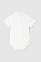 Детское боди из хлопка Mayoral 1744.3C.Baby.PPYA белый SS25