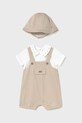 Mayoral Newborn rampers niemowlęcy Produkt niemowlęcy beżowy 1605.1F.Newborn.PPYH