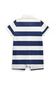 Detské bavlnené dupačky Polo Ralph Lauren 320735012025 tmavomodrá SS25