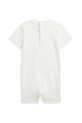 Polo Ralph Lauren rampers bawełniany niemowlęcy 320969347001 beżowy SS25