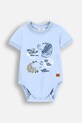 Coccodrillo gyerek body kék WC5112202SBN
