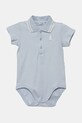 United Colors of Benetton body din bumbac pentru bebeluși albastru 3CDIAB00M.W.Seasonal