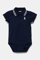 United Colors of Benetton body din bumbac pentru bebeluși bleumarin 3CDIAB00M.W.Seasonal