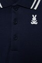 BIMBO United Colors of Benetton body di cotone neonato/a 3CDIAB00M.W.Seasonal blu navy