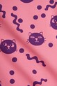 Комплект для младенцев Mini Rodini Squiggly cats 2514010528 розовый