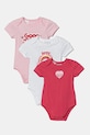 Guess body bebe 3-pack Produs pentru bebe roz S5RG02.J1314.PPYA