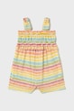 Mayoral salopete din bumbac pentru bebelusi Produs pentru bebe galben 1839.4K.Baby.PPYA