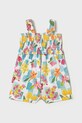 Дитячий бавовняний комбінезон Mayoral 1839.4K.Baby.PPYA блакитний SS25
