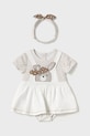 Бавовняний ромпер для немовлят Mayoral Newborn білий 1658.2G.Newborn.PPYH