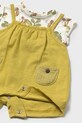 Дівчинка Бавовняний ромпер для немовлят Mayoral Newborn 1660.2Q.Newborn.PPYH жовтий