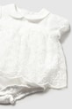 Девочка Платье для младенцев Mayoral Newborn 1666.2J.Newborn.PPYH белый