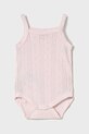 Детское боди из хлопка Mayoral Newborn розовый 1745.2A.Newborn.PPYH