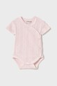 Детское боди из хлопка Mayoral Newborn розовый 1746.2A.Newborn.PPYH