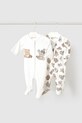Kojenecké body Mayoral Newborn 2-pack Kojenecký výrobek bílá 1750.2B.Newborn.PPYH